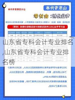 山东省专科会计专业排名,山东省专科会计专业排名榜