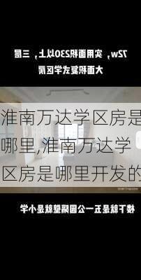 淮南万达学区房是哪里,淮南万达学区房是哪里开发的