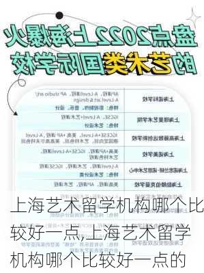 上海艺术留学机构哪个比较好一点,上海艺术留学机构哪个比较好一点的