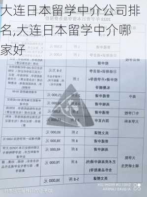 大连日本留学中介公司排名,大连日本留学中介哪家好