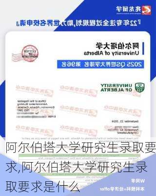 阿尔伯塔大学研究生录取要求,阿尔伯塔大学研究生录取要求是什么