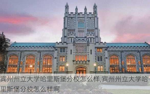 宾州州立大学哈里斯堡分校怎么样,宾州州立大学哈里斯堡分校怎么样啊