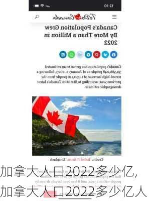 加拿大人口2022多少亿,加拿大人口2022多少亿人