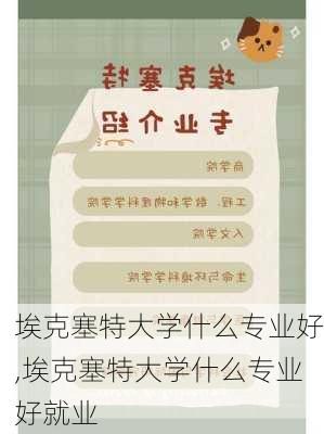 埃克塞特大学什么专业好,埃克塞特大学什么专业好就业