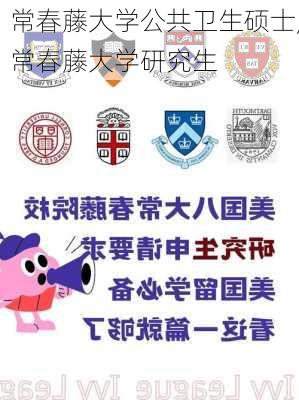 常春藤大学公共卫生硕士,常春藤大学研究生