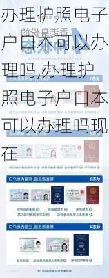 办理护照电子户口本可以办理吗,办理护照电子户口本可以办理吗现在