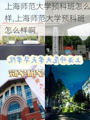 上海师范大学预科班怎么样,上海师范大学预科班怎么样啊