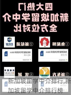 新加坡留学中介排行,新加坡留学中介排行榜