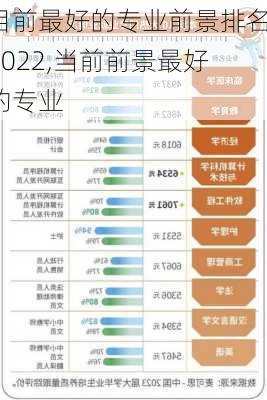 目前最好的专业前景排名2022,当前前景最好的专业