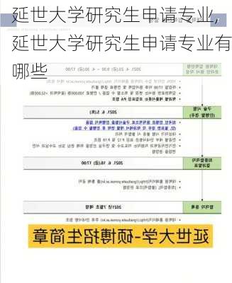 延世大学研究生申请专业,延世大学研究生申请专业有哪些