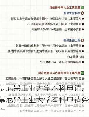 慕尼黑工业大学本科申请,慕尼黑工业大学本科申请条件