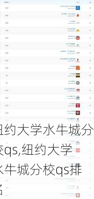 纽约大学水牛城分校qs,纽约大学水牛城分校qs排名